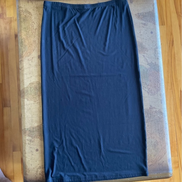 H&M Elegant Black Maxi Jersey Skirt - Picture 7 of 7